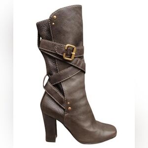 Chloé Heeled Paddington Boots Brown Size 39